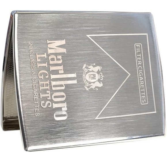 NEW! Vintage Style Marlboro Cigarette Or Money Card Case - Picture 3 of 6